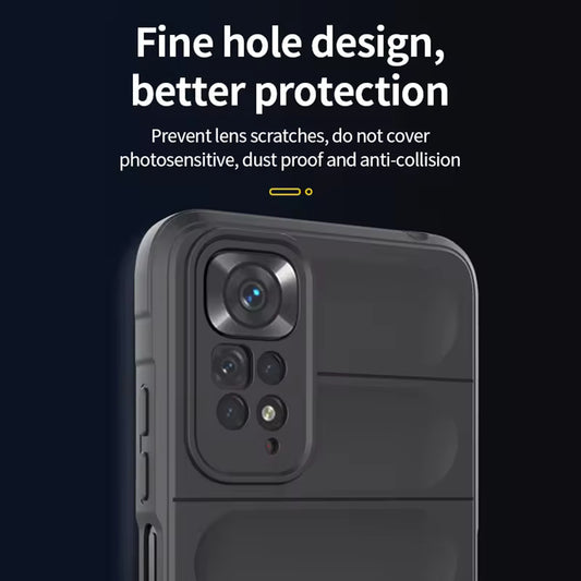 Husa pentru Xiaomi Redmi Note 11S / Note 11, Techsuit, Magic Shield, Neagra