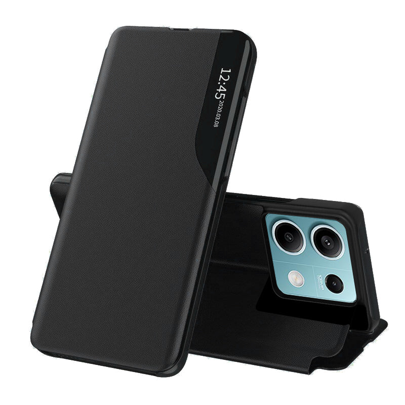 Husa pentru Xiaomi Redmi Note 13 5G, Techsuit, eFold, Neagra