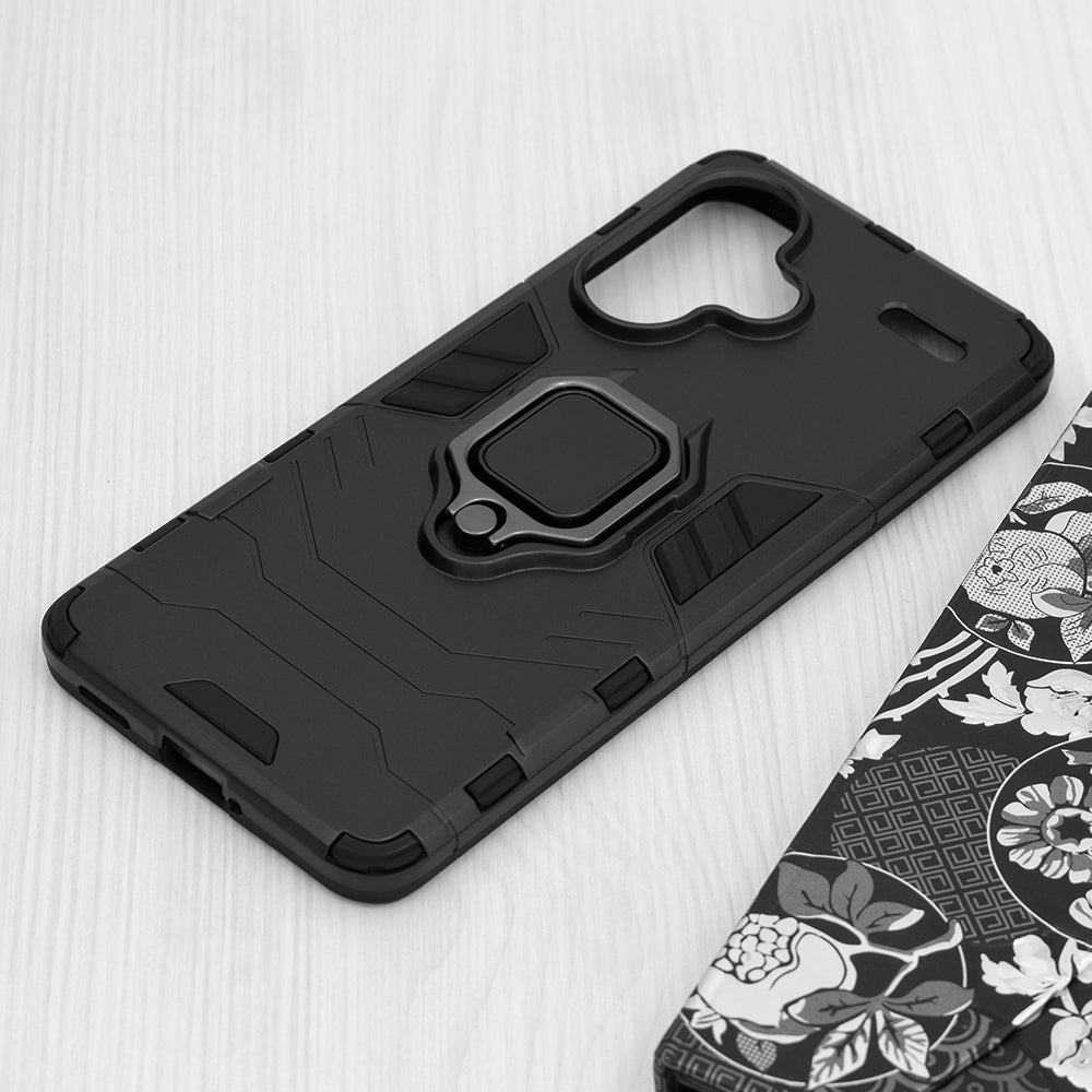 Husa pentru Xiaomi Redmi Note 13 Pro+, Techsuit, Shield, Neagra