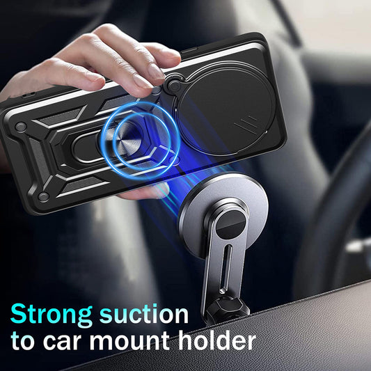 Husa pentru Xiaomi Redmi Note 14 Pro+ 5G, Techsuit, CamShield, Albastra