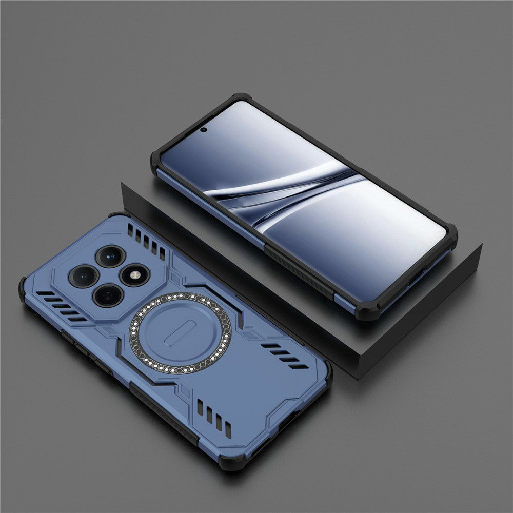 Husa MagSafe pentru Xiaomi Redmi Note 15 4G, Techsuit, ArmorMag, Albastra