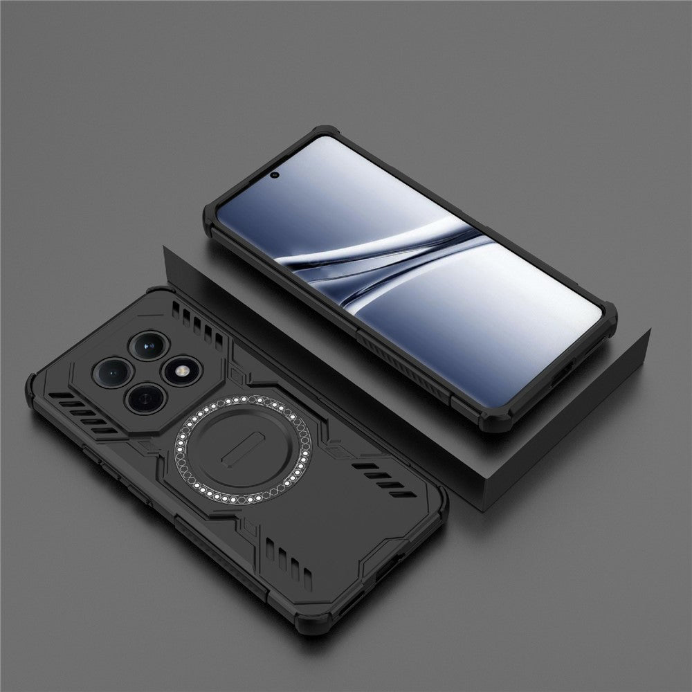 Husa MagSafe pentru Xiaomi Redmi Note 15 4G, Techsuit, ArmorMag, Neagra