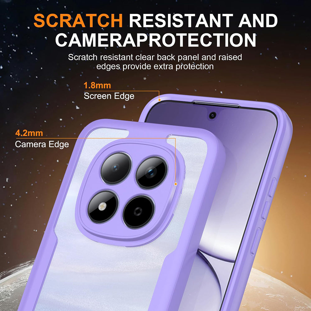 Husa pentru Xiaomi Redmi Note 15 Pro 5G, Techsuit, ColorVerse 360, Mov