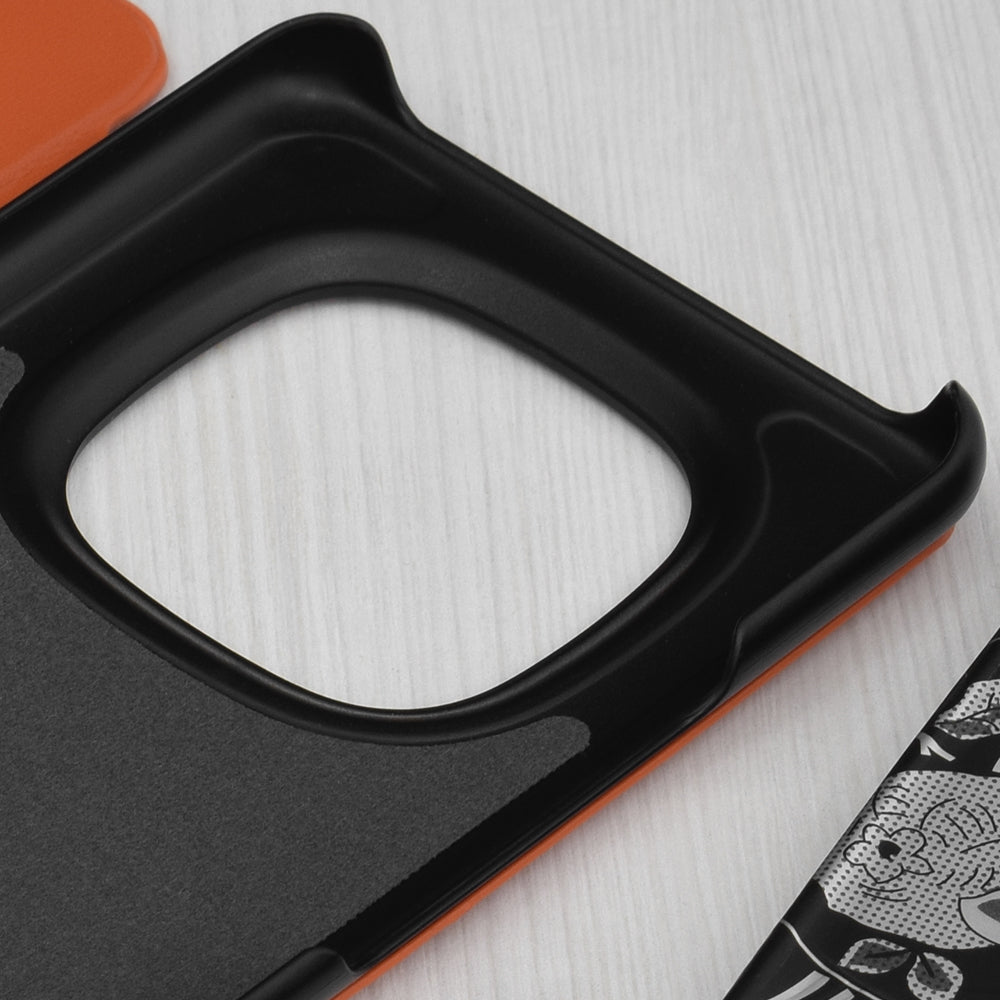 Husa pentru Xiaomi Redmi Note 15 Pro 5G, Techsuit, eFold, Portocalie