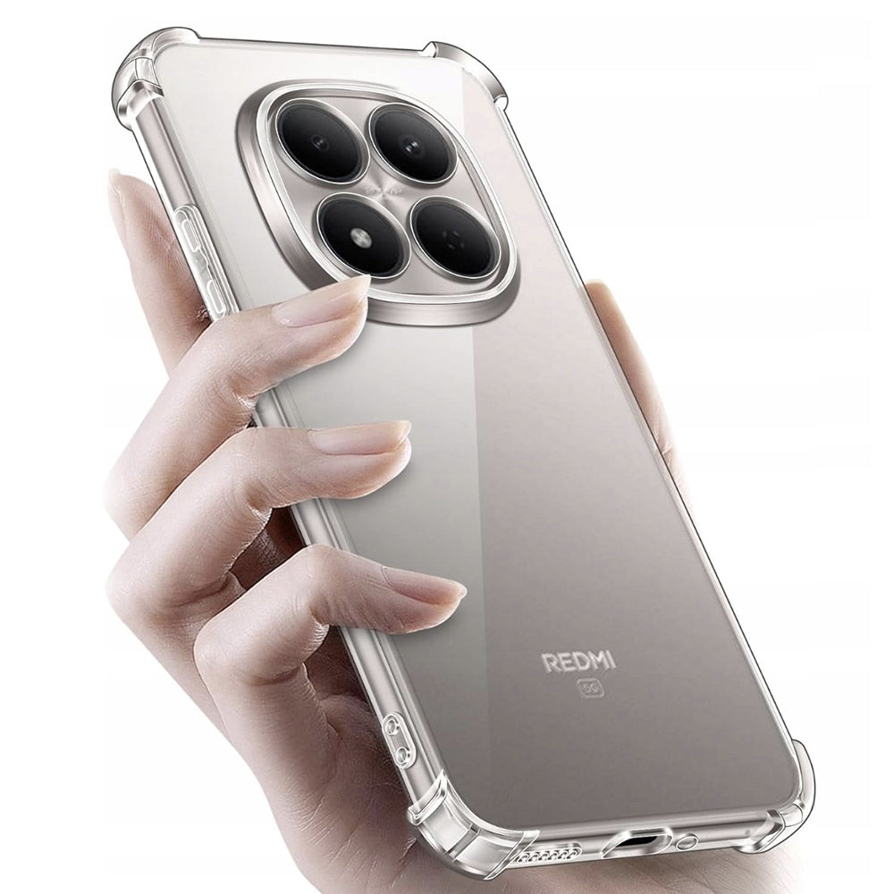 Husa pentru Xiaomi Redmi Note 15 Pro 5G, Techsuit, Shockproof Clear, Transparenta