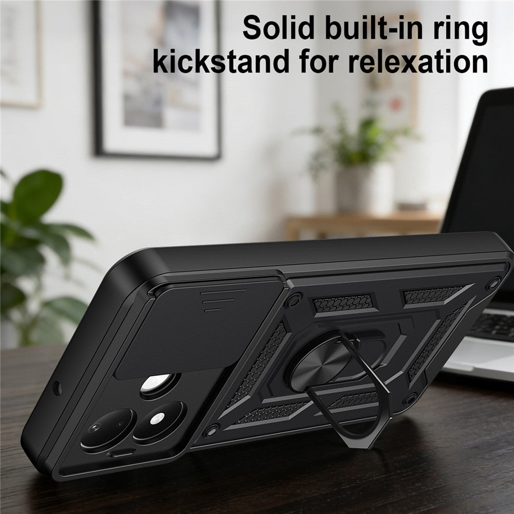 Husa pentru Xiaomi Redmi Note 17 Pro, Techsuit, CamShield, Neagra