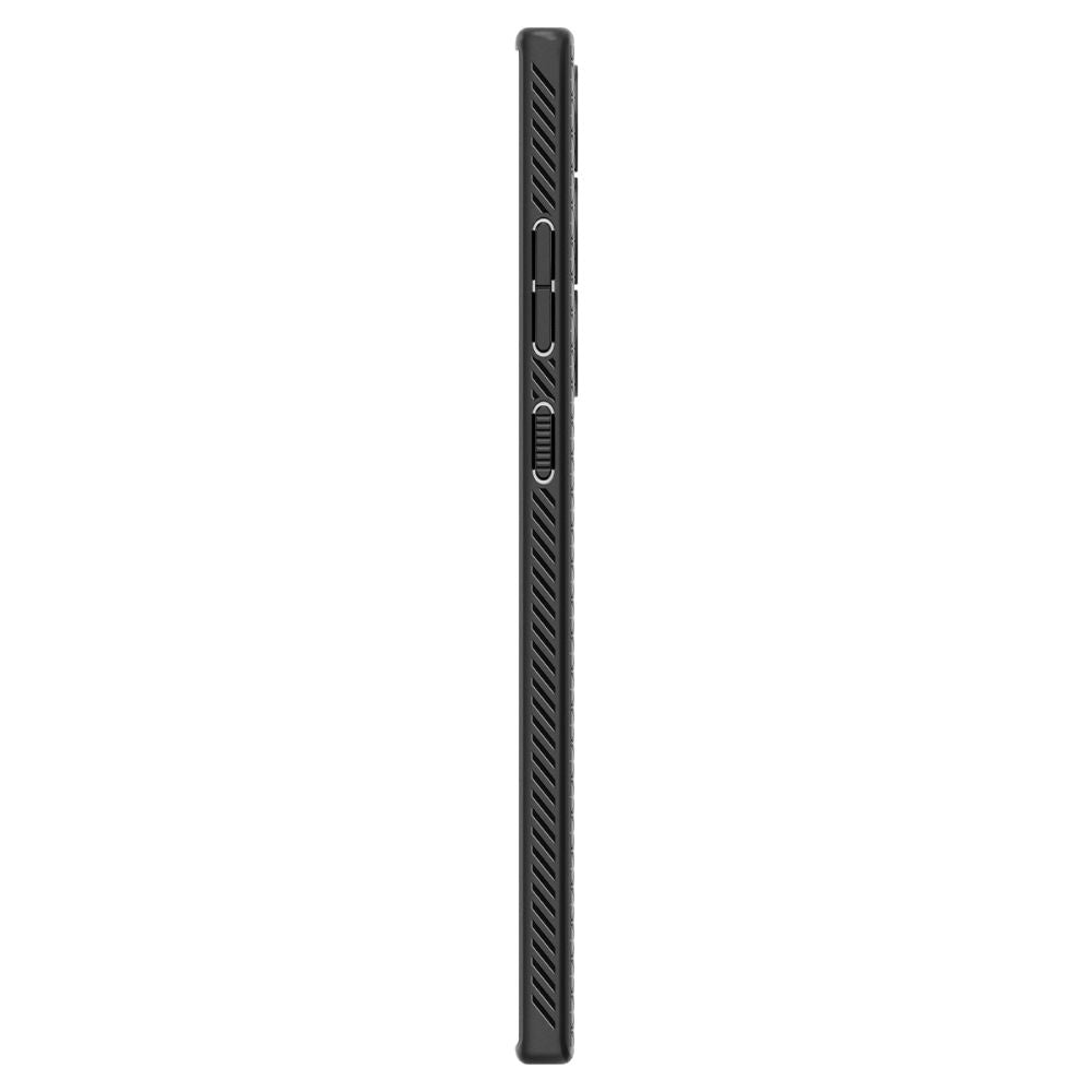 Husa pentru Samsung Galaxy S23 Ultra S918, Spigen, Liquid Air, Neagra Mata ACS05614