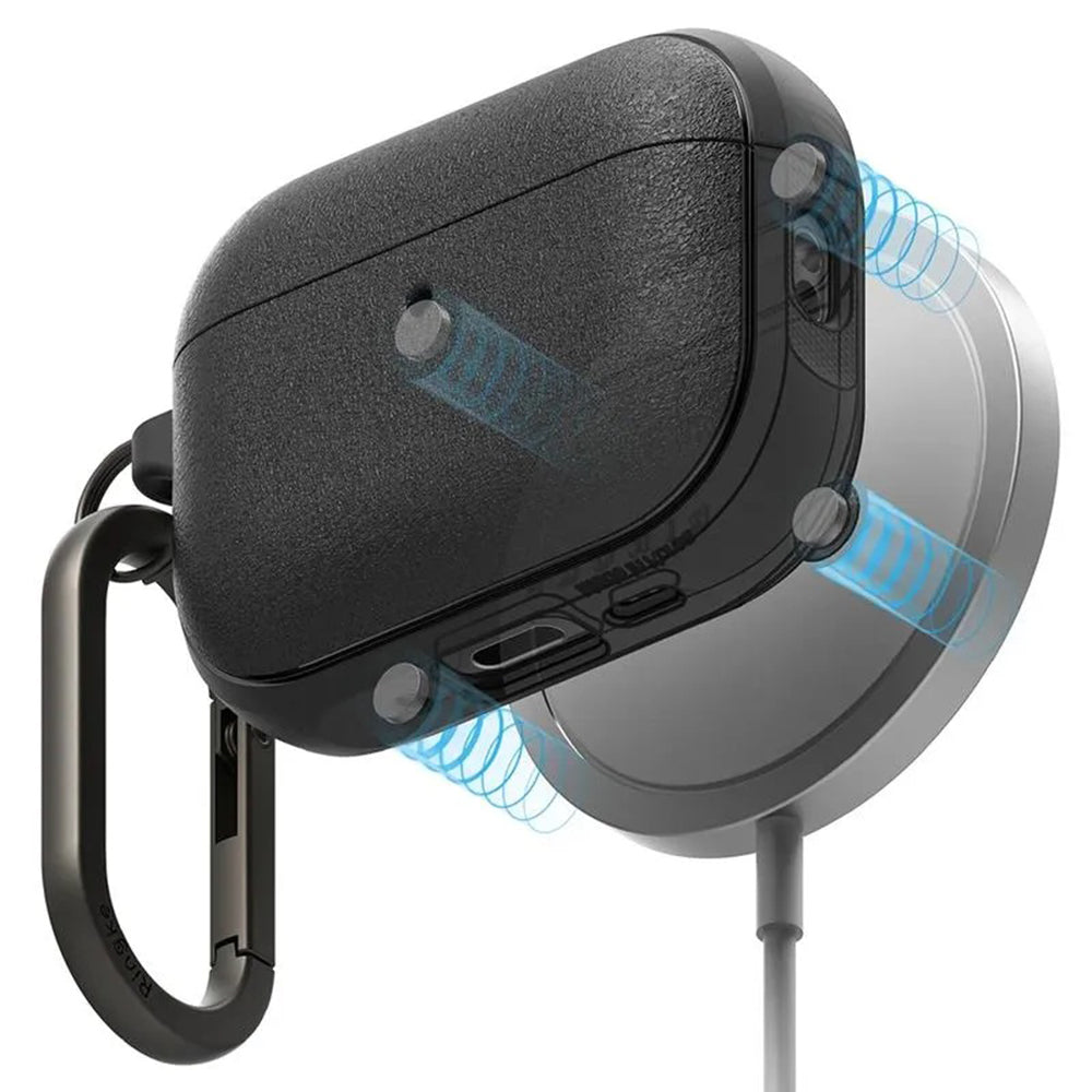 Husa Ringke Onyx Magnetic pentru Apple AirPods Pro 3, Neagra