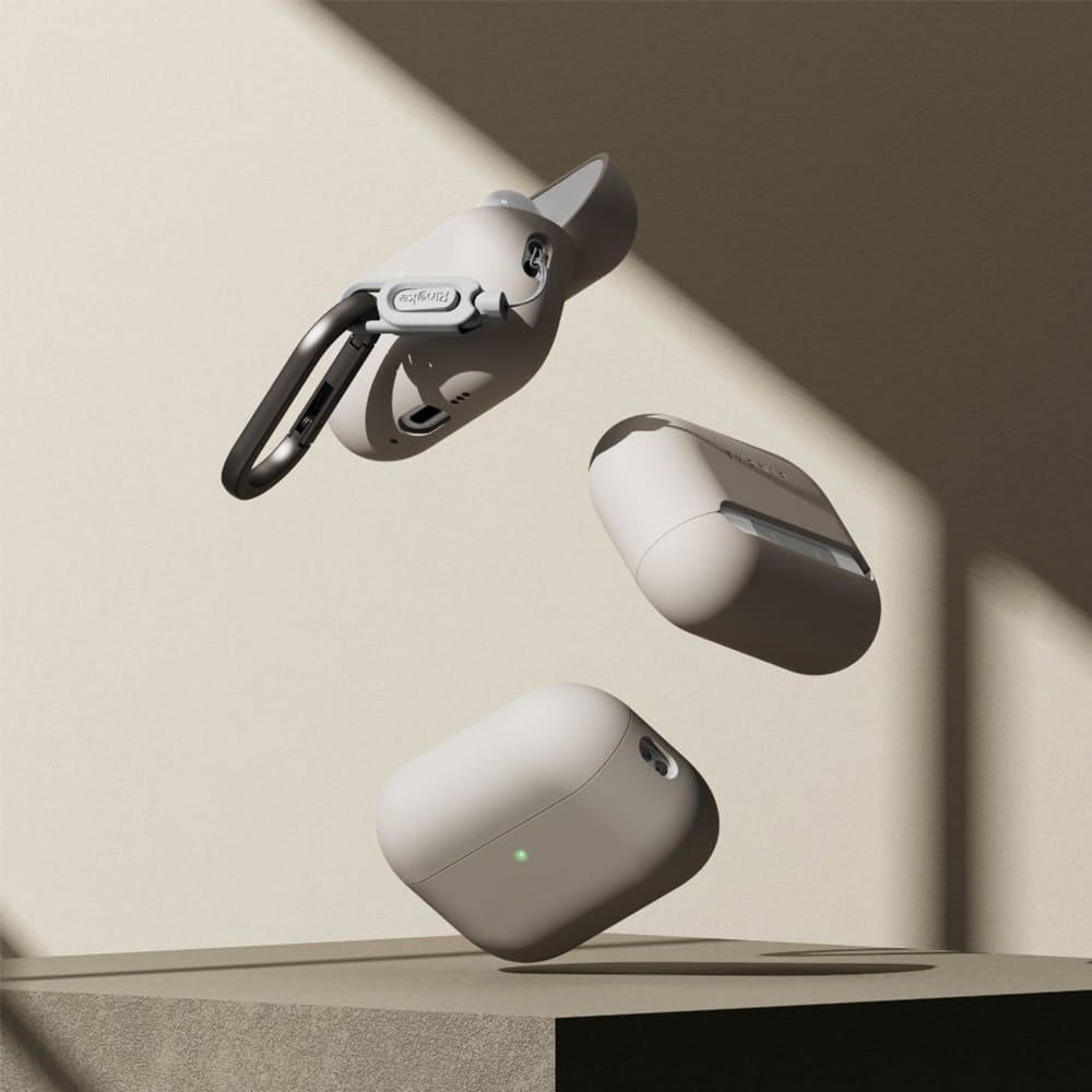 Husa Ringke pentru Apple AirPods Pro 3, Crem