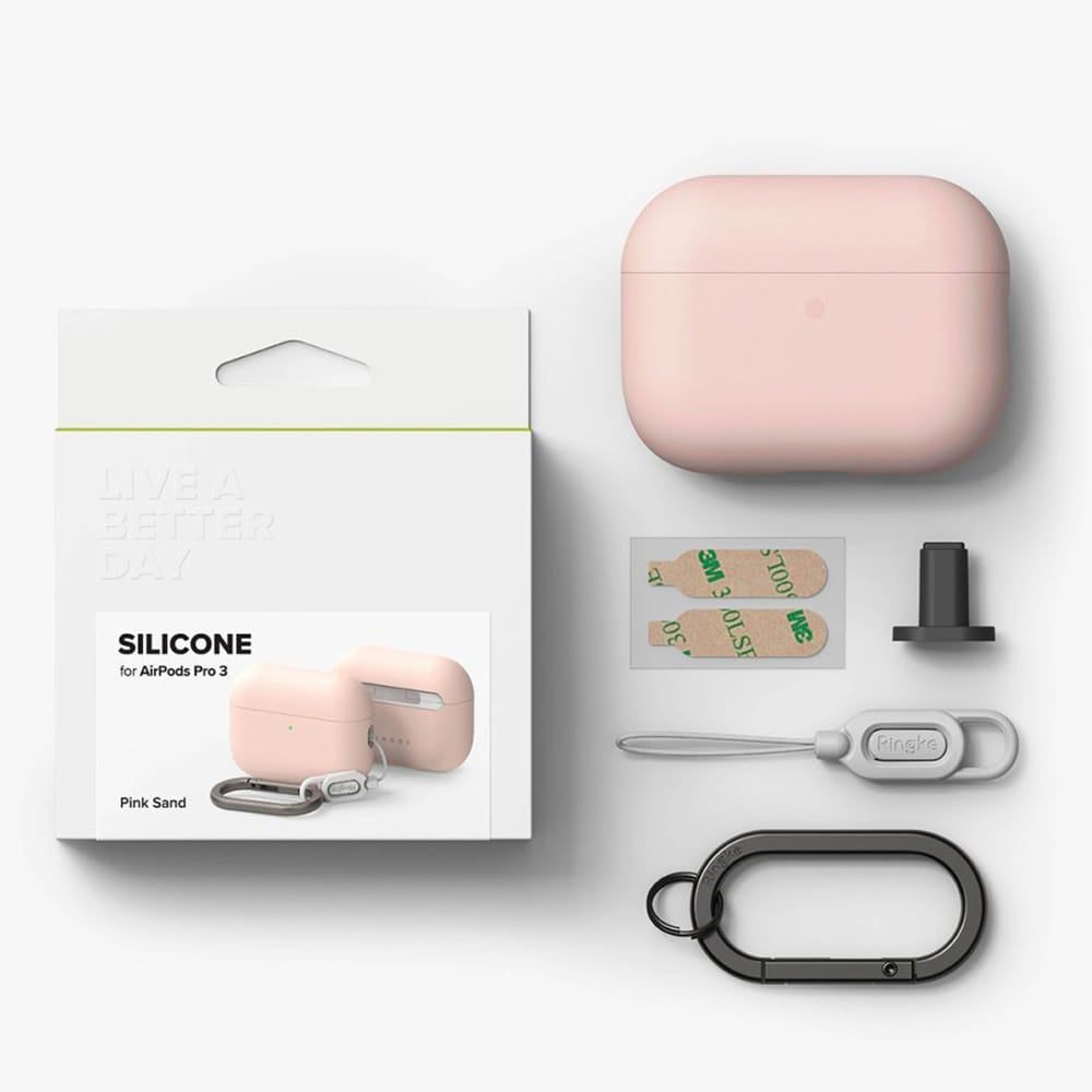 Husa Ringke pentru Apple AirPods Pro 3, Roz
