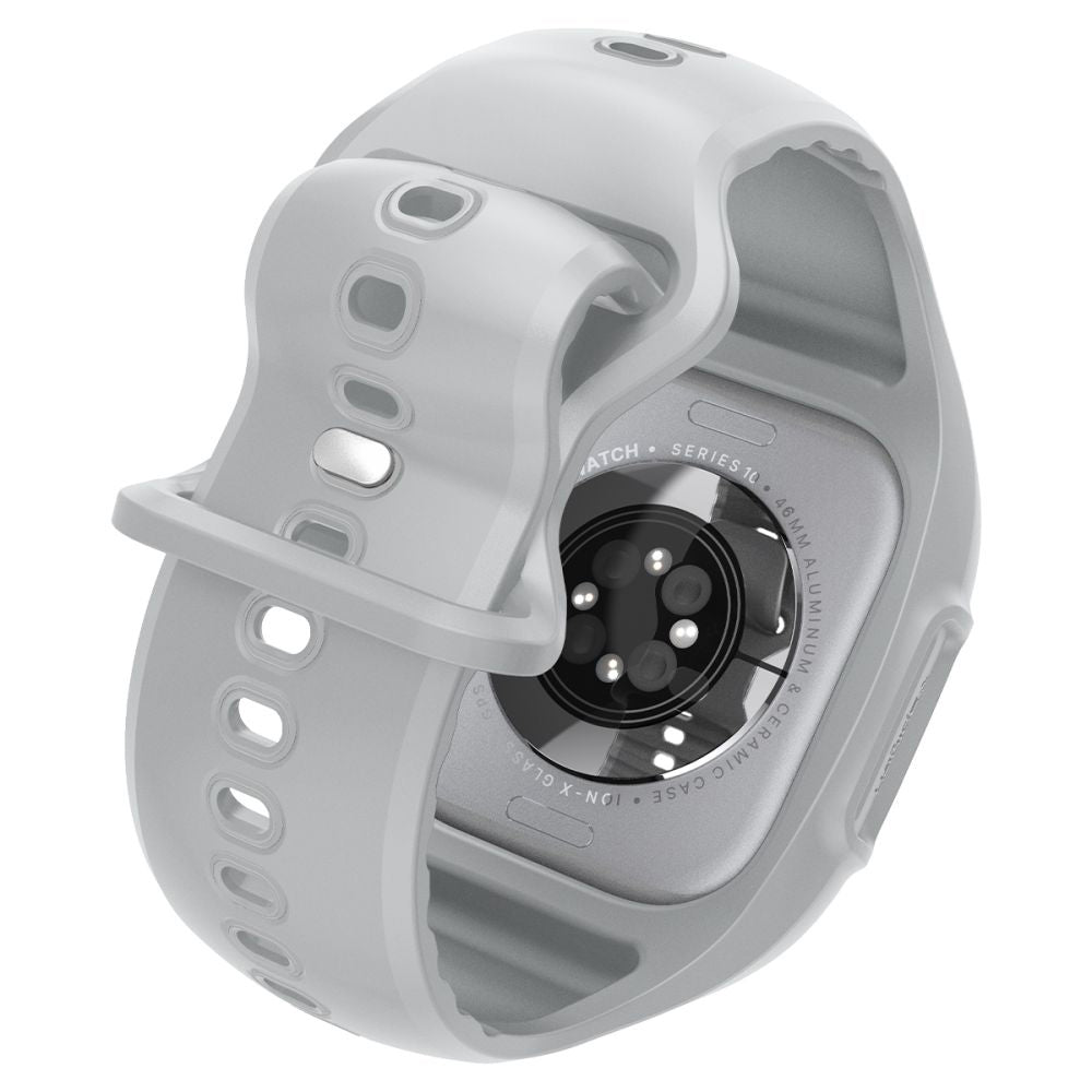 Husa Spigen Liquid Air Pro pentru Apple Watch Series 10 / 11 46mm, Gri ACS09318