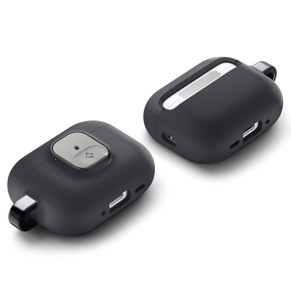 Husa Spigen Nano Pop pentru Apple AirPods Pro 3, Neagra ACS10133