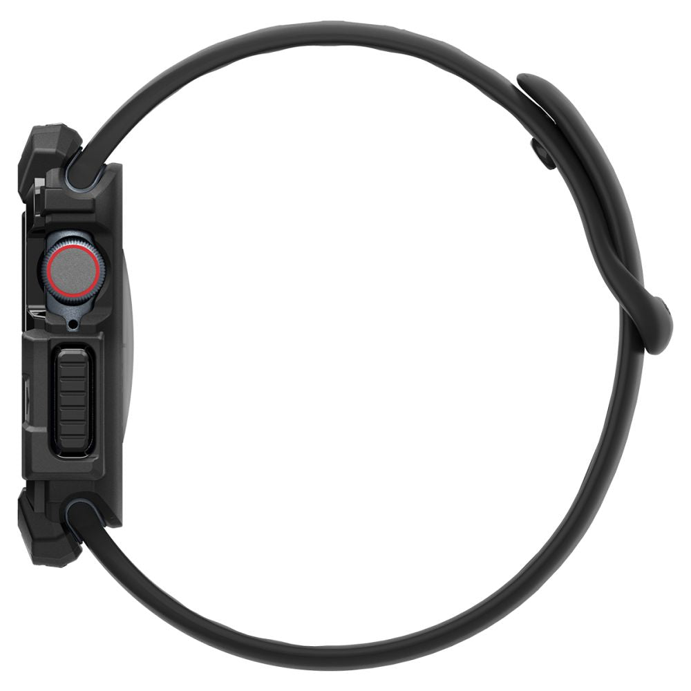 Husa Spigen Rugged Armor pentru Apple Watch Series 10 / 11 42mm, Neagra ACS08585