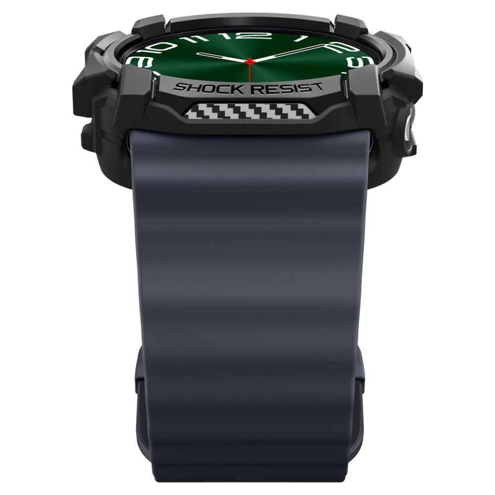 Husa Spigen Rugged Armor pentru Samsung Galaxy Watch Ultra, Neagra ACS08426