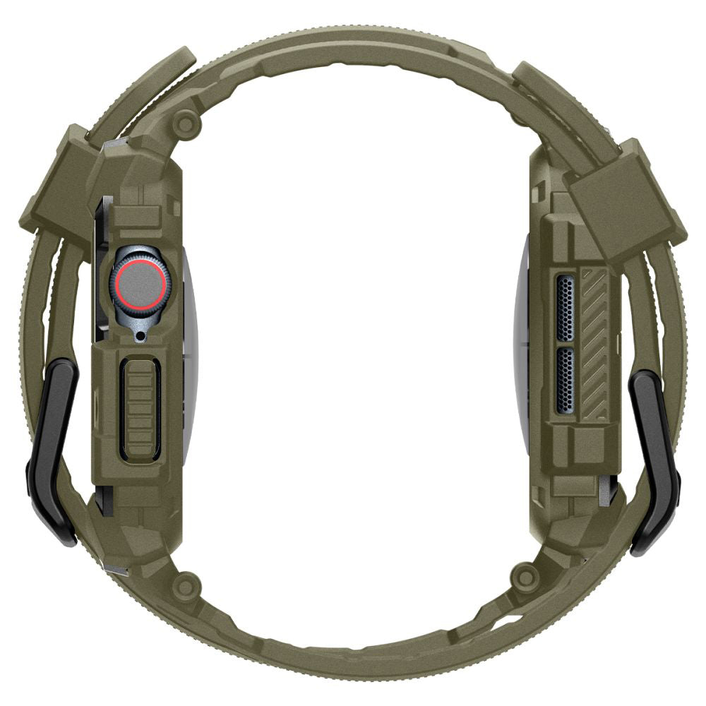 Husa Spigen Rugged Armor Pro pentru Apple Watch Series 10 46mm, Kaki ACS08608