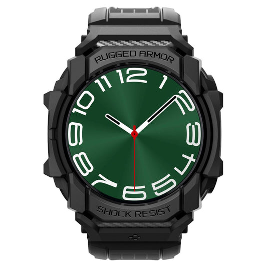 Husa Spigen Rugged Armor Pro pentru Samsung Galaxy Watch Ultra, Neagra ACS08427