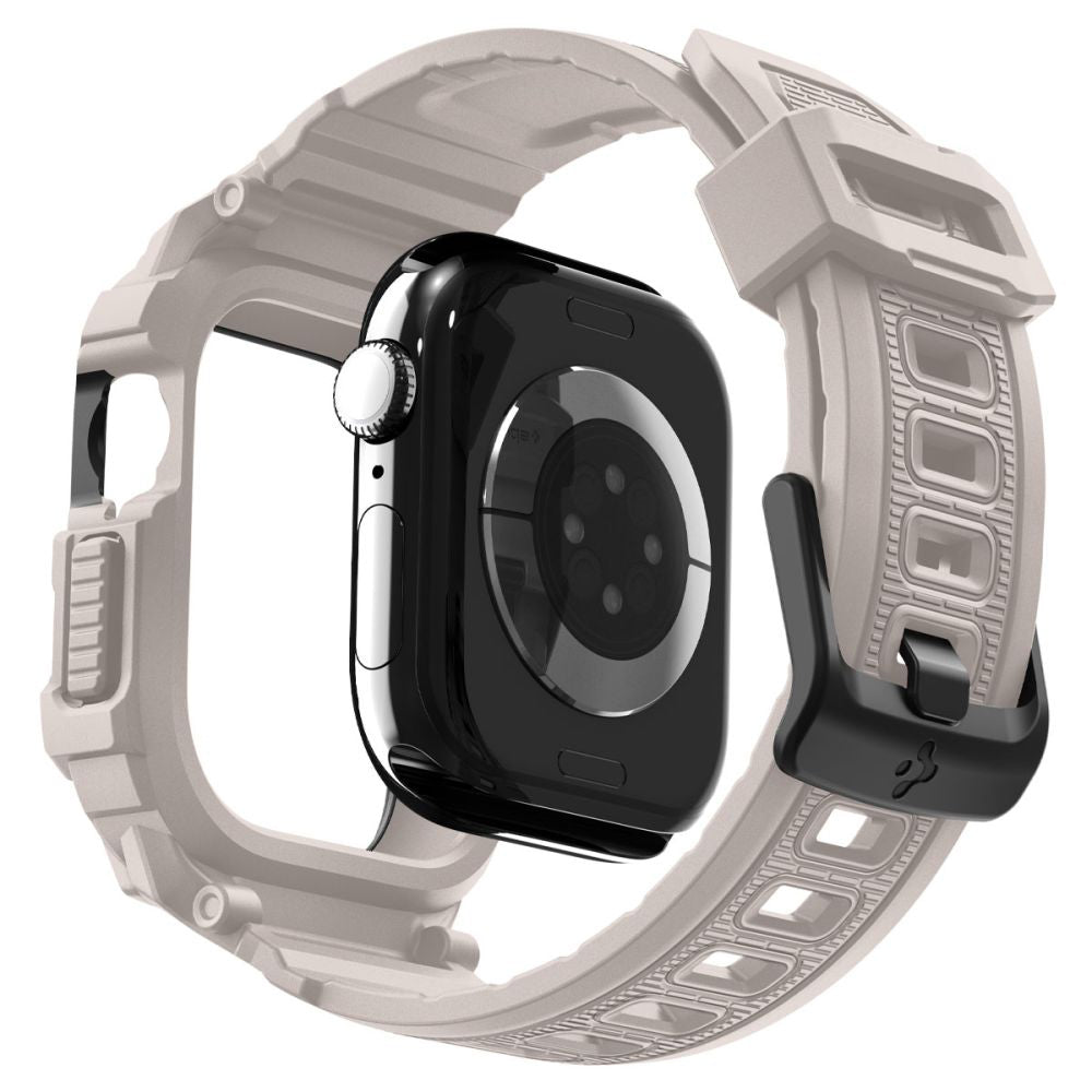 Husa Spigen Rugged Armor Pro V2 pentru Apple Watch Series 10 / 11 42mm, Bej