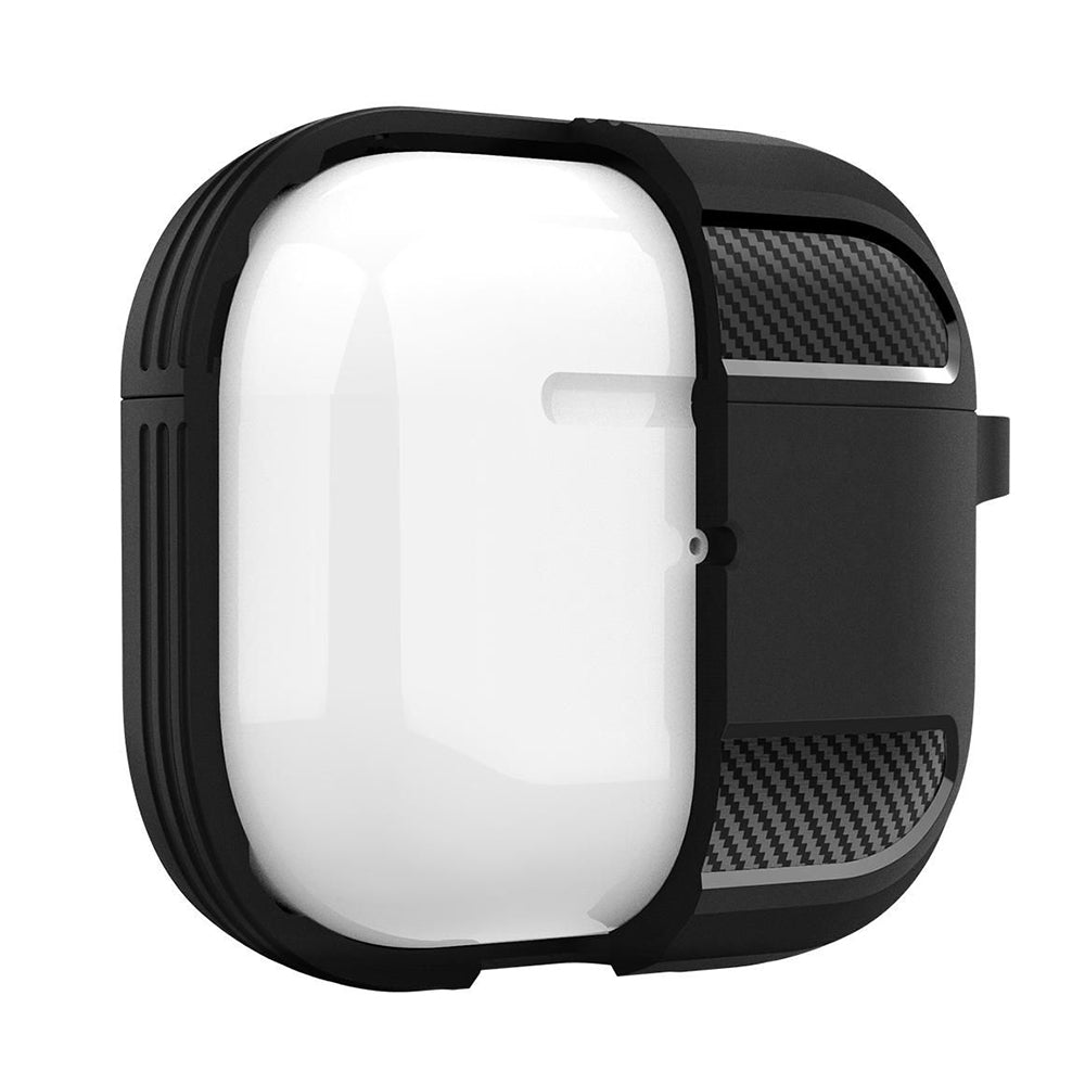 Husa Techsuit Carbon pentru Apple AirPods 3, Verde