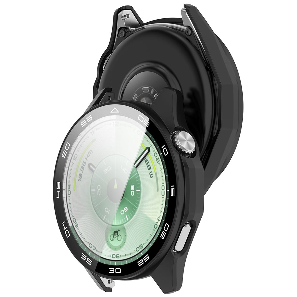 Husa Techsuit Defense360 Pro Bezel pentru Huawei Watch GT 6 46mm, Neagra