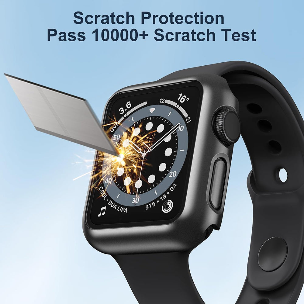 Husa Techsuit Defense360 Pro pentru Apple Watch 38mm Series, Neagra