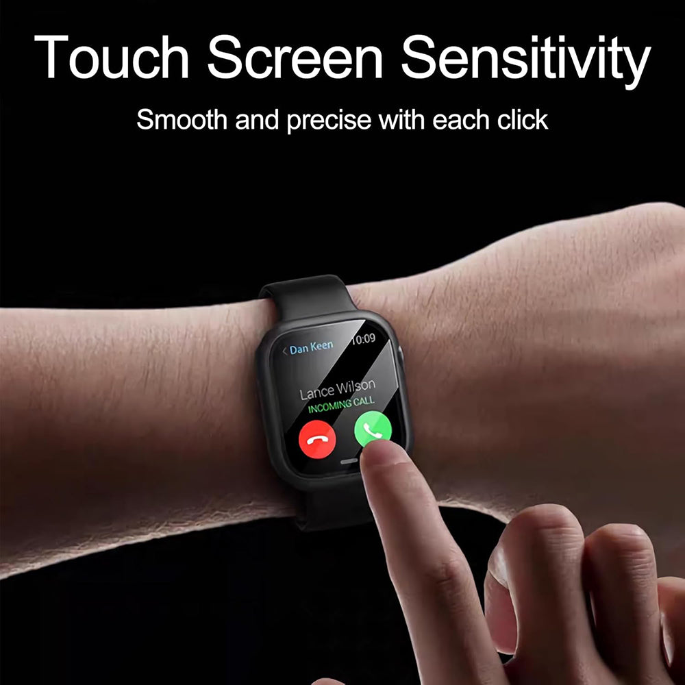 Husa Techsuit Defense360 Pro pentru Apple Watch 38mm Series, Neagra