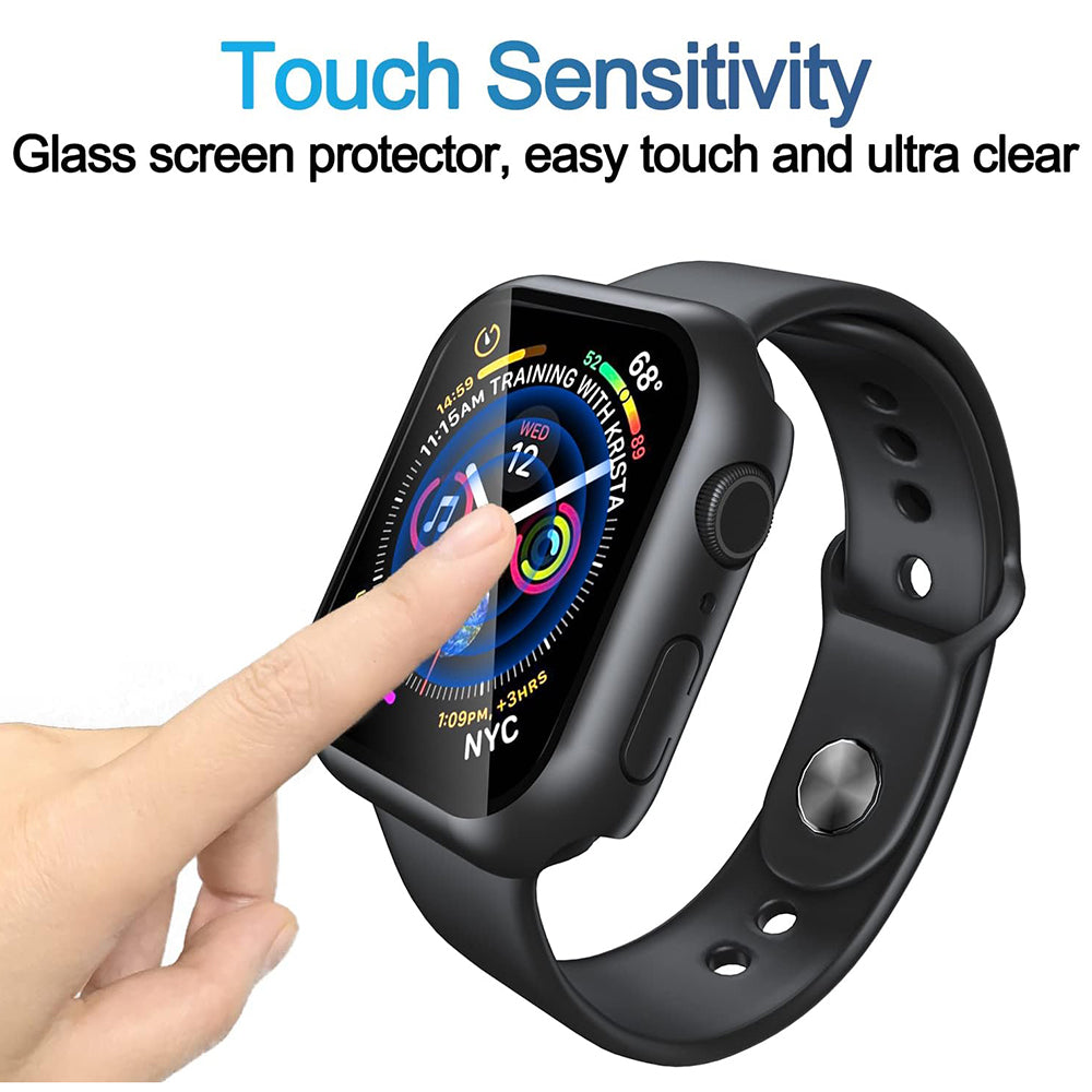 Husa Techsuit Defense360 Pro pentru Apple Watch 7 45mm Series, Neagra
