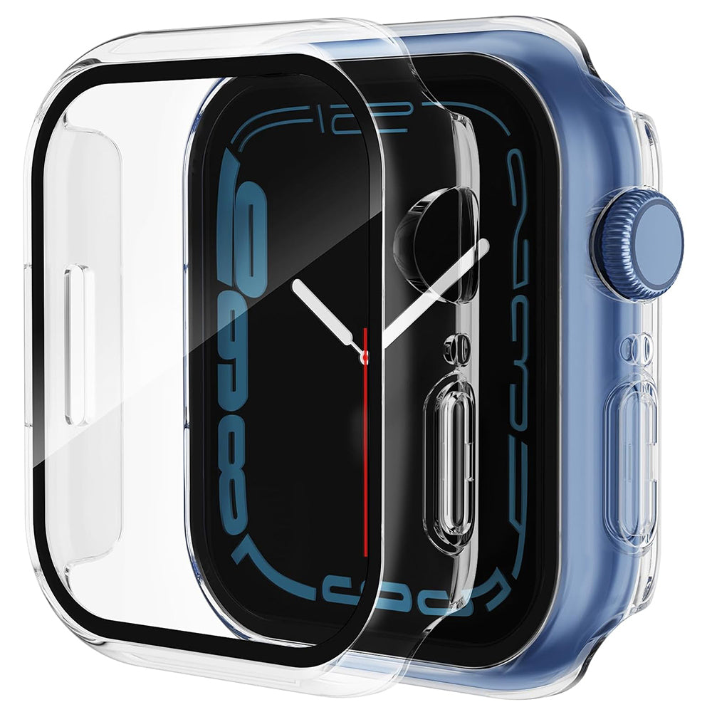 Husa Techsuit Defense360 Pro pentru Apple Watch 7 45mm Series, Transparenta