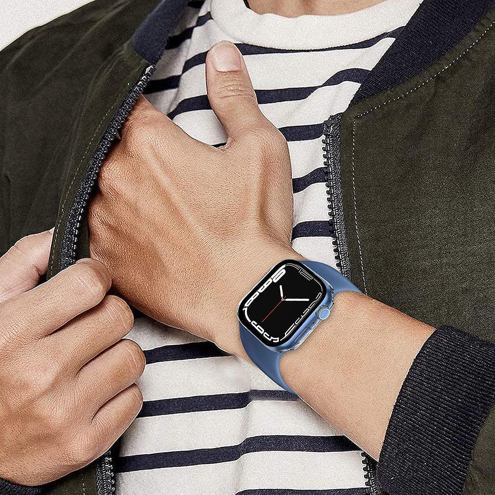 Husa Techsuit Defense360 Pro pentru Apple Watch 7 45mm Series, Transparenta