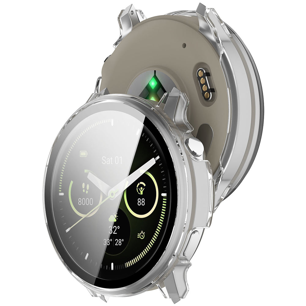 Husa Techsuit Defense360 Pro pentru Garmin Venu 4 45mm, Transparenta
