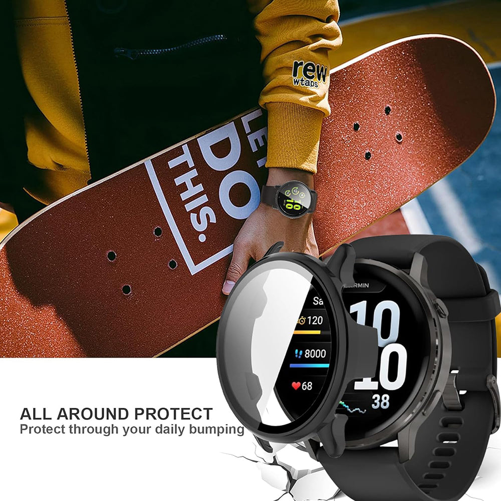 Husa Techsuit Defense360 Pro pentru Garmin Venu 4 45mm, Verde