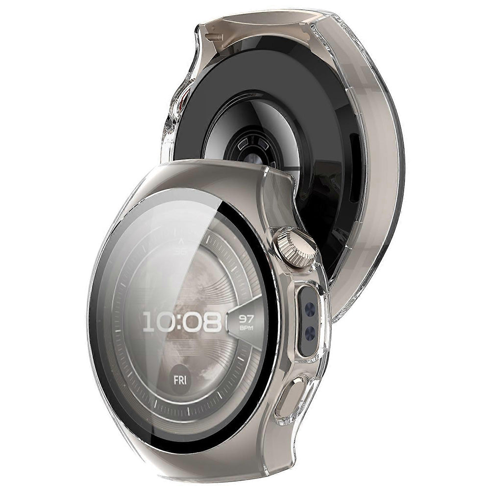 Husa Techsuit Defense360 Pro pentru Huawei Watch 5 46mm, Transparenta