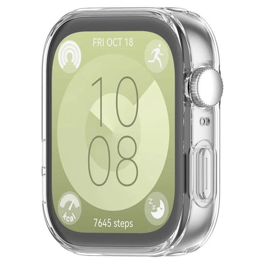 Husa Techsuit Defense360 Pro pentru Huawei Watch Fit 3, Transparenta