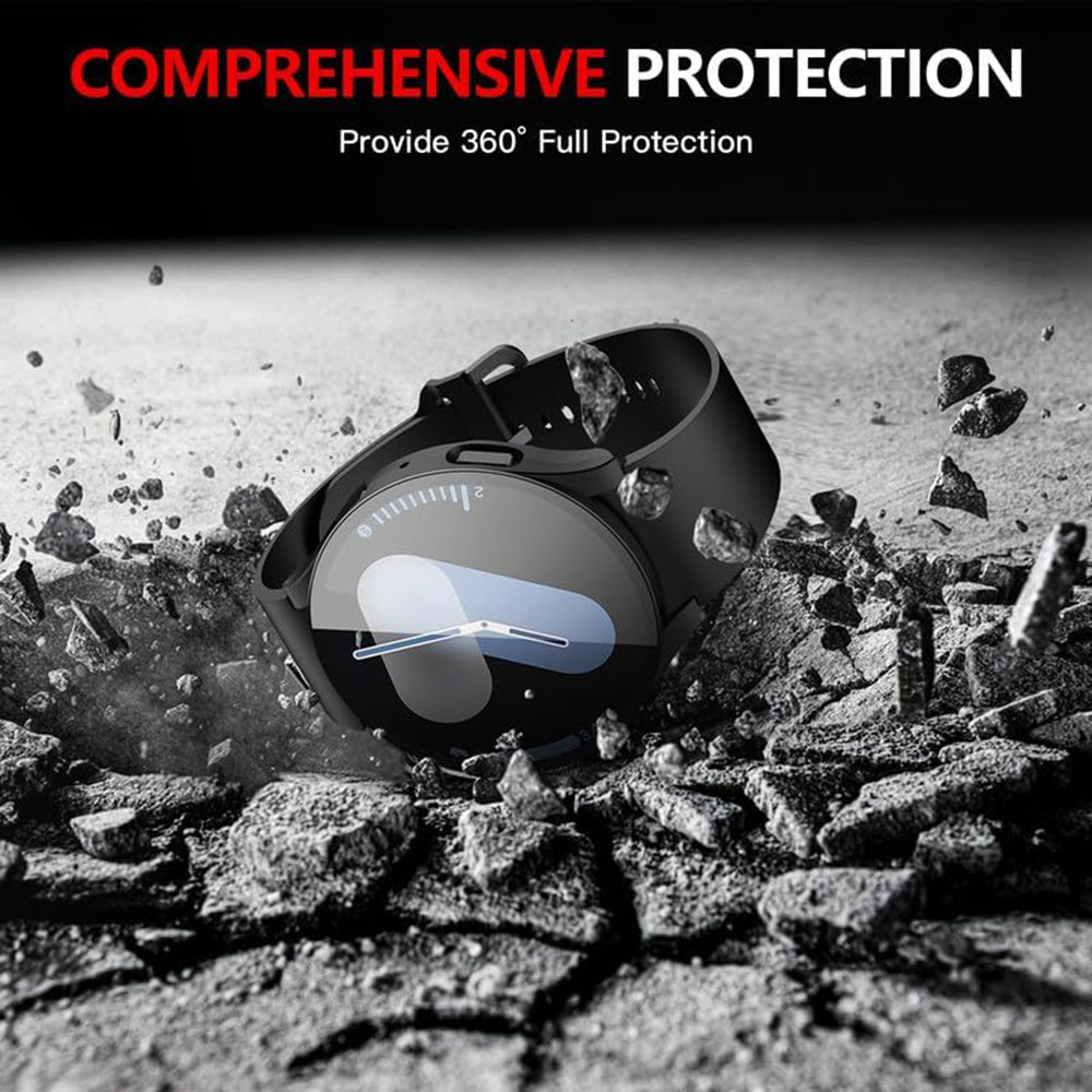 Husa Techsuit Defense360 Pro pentru Samsung Galaxy Watch7 44mm, Neagra