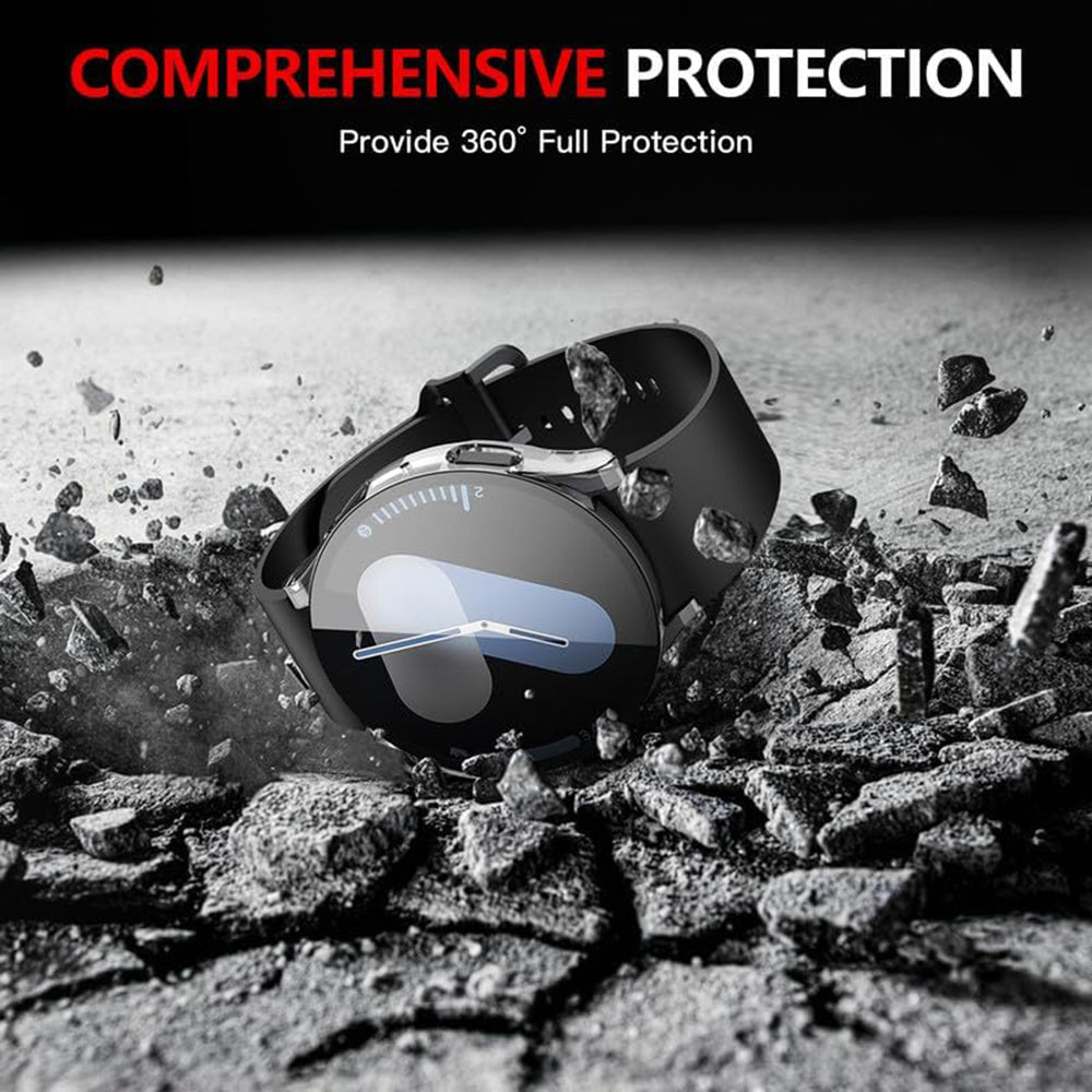Husa Techsuit Defense360 Pro pentru Samsung Galaxy Watch7 44mm, Transparenta