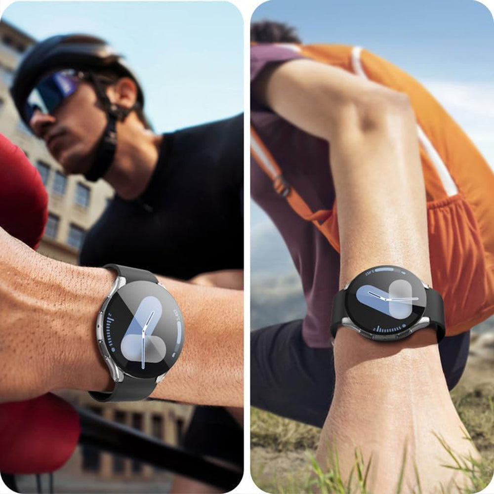 Husa Techsuit Defense360 Pro pentru Samsung Galaxy Watch7 44mm, Transparenta