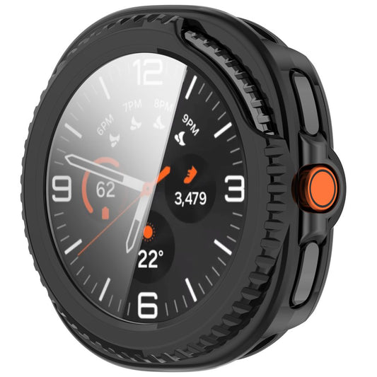 Husa Techsuit Defense360 Pro pentru Samsung Galaxy Watch8 Classic, Neagra