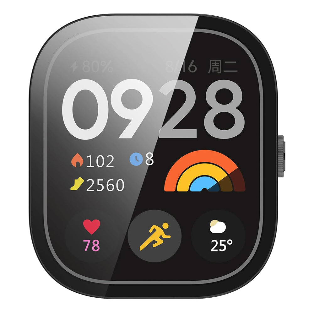 Husa Techsuit Defense360 Pro pentru Xiaomi Redmi Watch 4, Transparenta