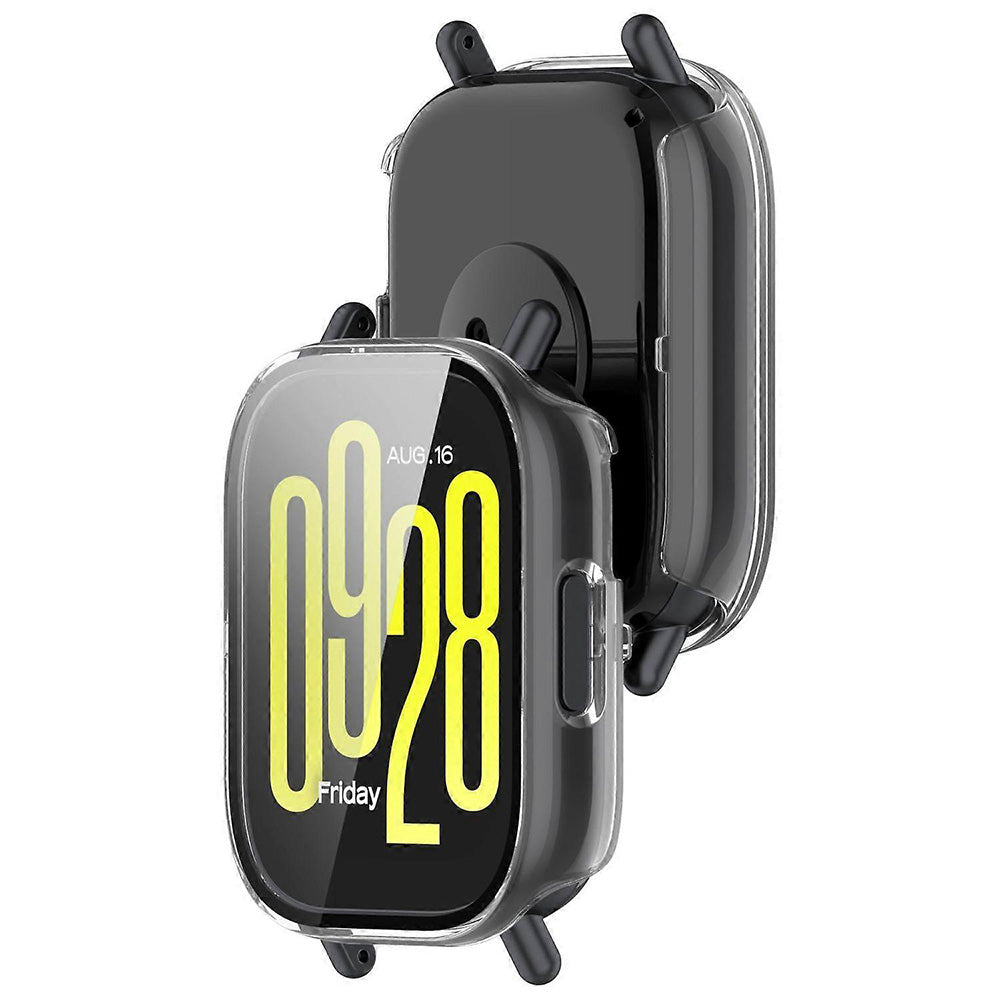 Husa Techsuit Defense360 Pro pentru Xiaomi Redmi Watch 5 Active, Transparenta