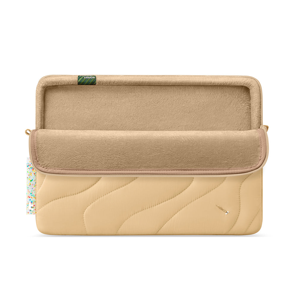 Husa Tomtoc Terra pentru Laptop 14inch, Crem