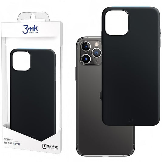 Husa pentru Apple iPhone 11 Pro, 3MK, Matt, Neagra