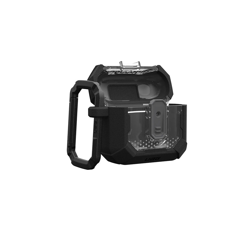 Husa Urban Armor Gear Plasma pentru Apple AirPods 4, Neagra