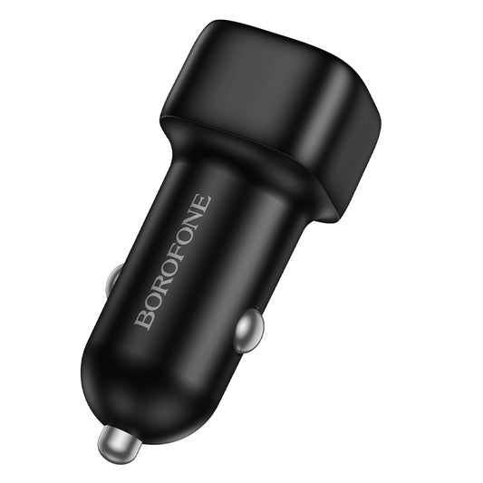 Incarcator Auto Borofone BZ34 Cloud, 18W, 3A, 1 x USB-A, Negru