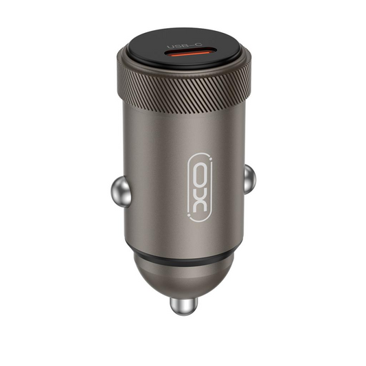 Incarcator Auto Cu Cablu USB-C XO Design CC70, 30W, 3A, 1 x USB-C, Negru