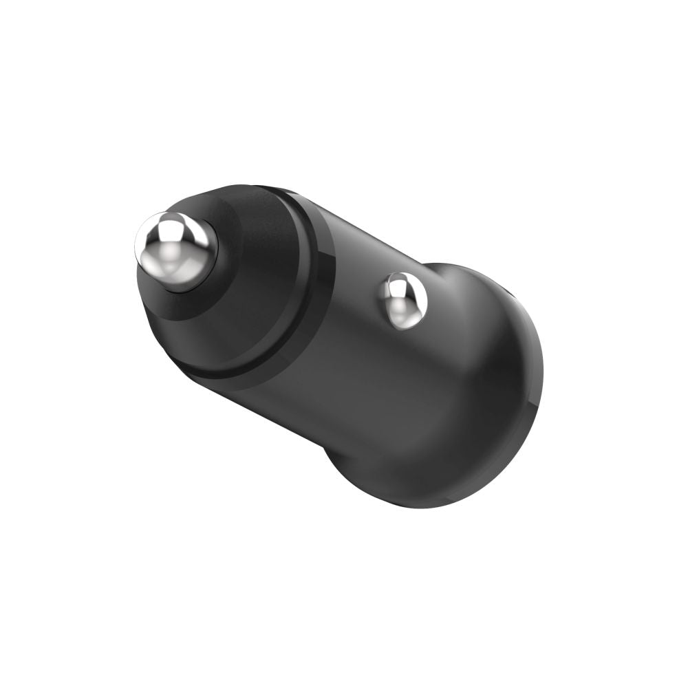 Incarcator Auto Fixed, 20W, 3A, 1 x USB-A - 1 x USB-C, Negru