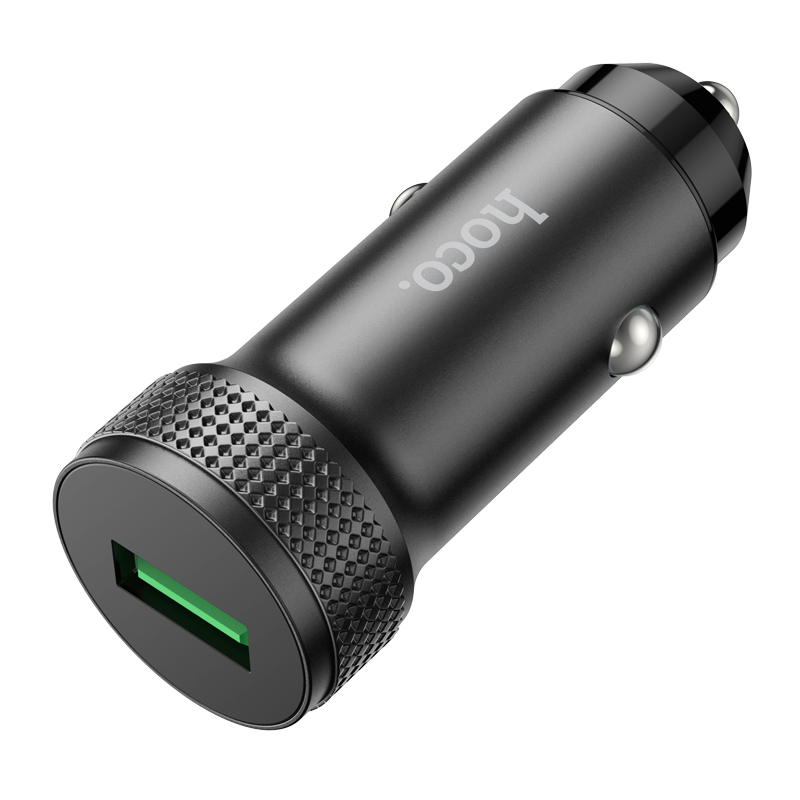Incarcator Auto HOCO Z49A, 18W, 3A, 1 x USB-A, Negru