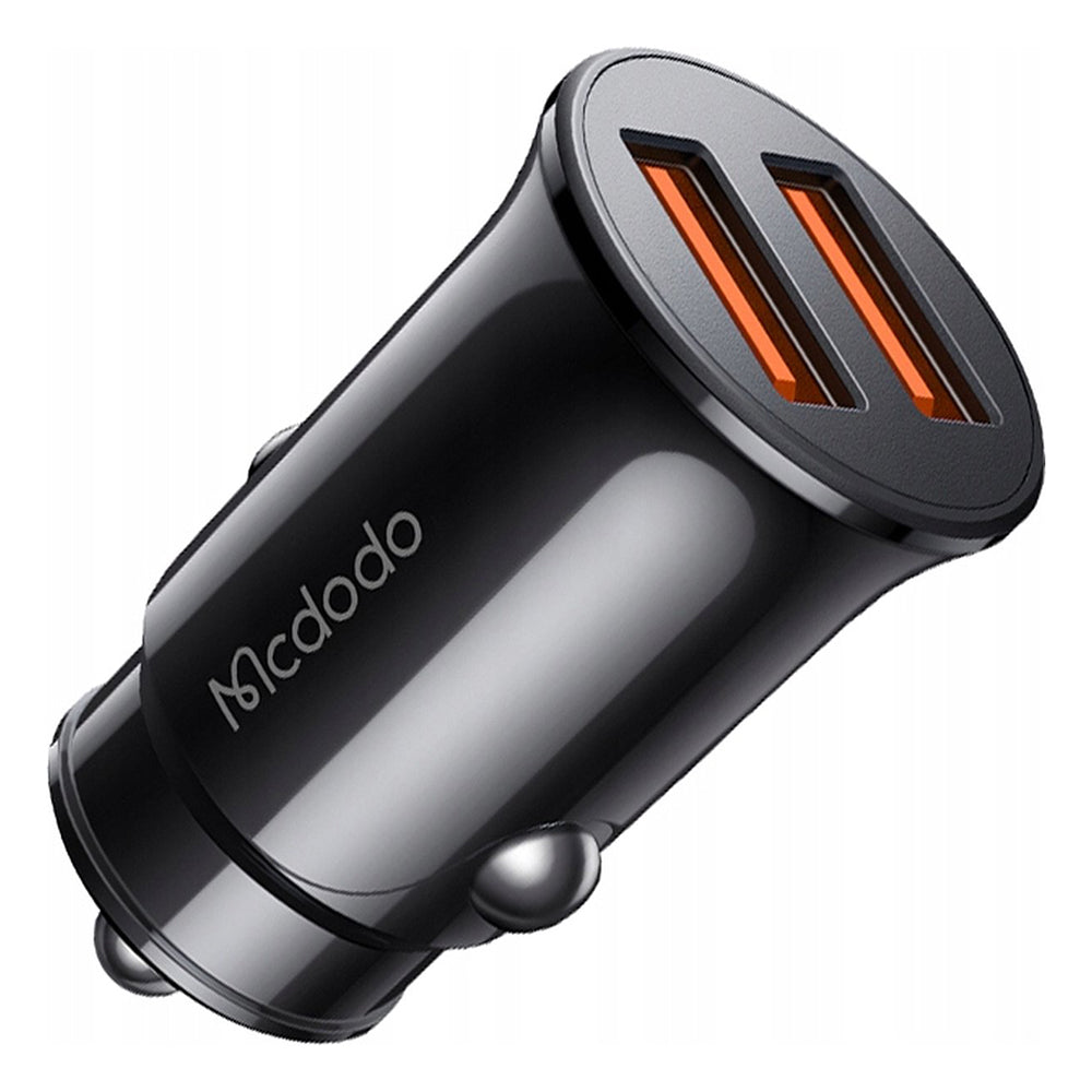 Incarcator Auto McDodo CC-6602, 12W, 2.4A, 2 x USB-A, Negru
