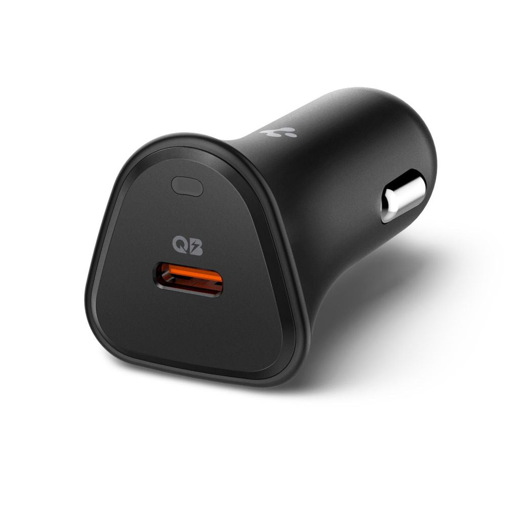 Incarcator Auto Spigen EV301 Essential, 30W, 3A, 1 x USB-C, Negru ACP08699