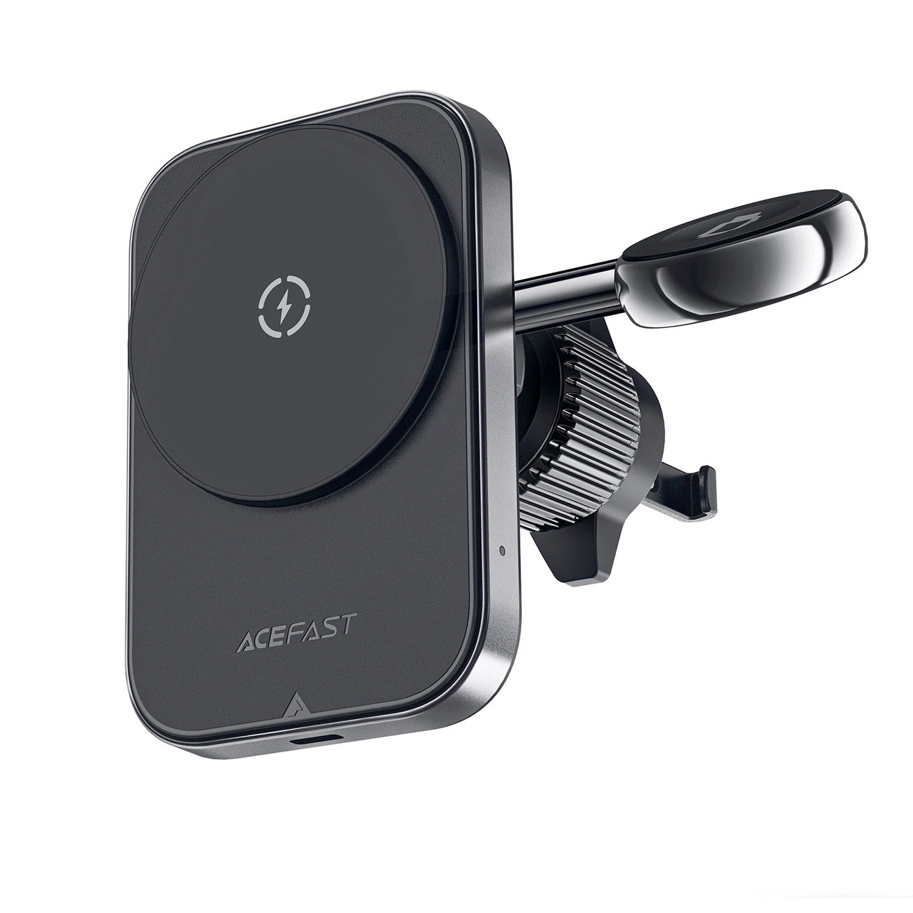 Incarcator Auto Wireless Acefast D18 2in1, 15W, 1.67A, Negru