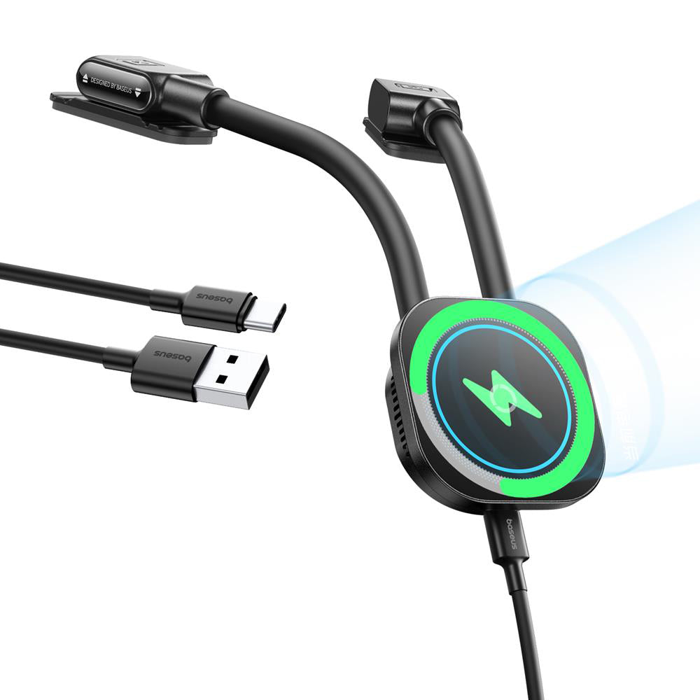 Incarcator Auto Wireless Baseus PrimeTrip C03s Pro, 15W, 1.67A, Negru C0013803