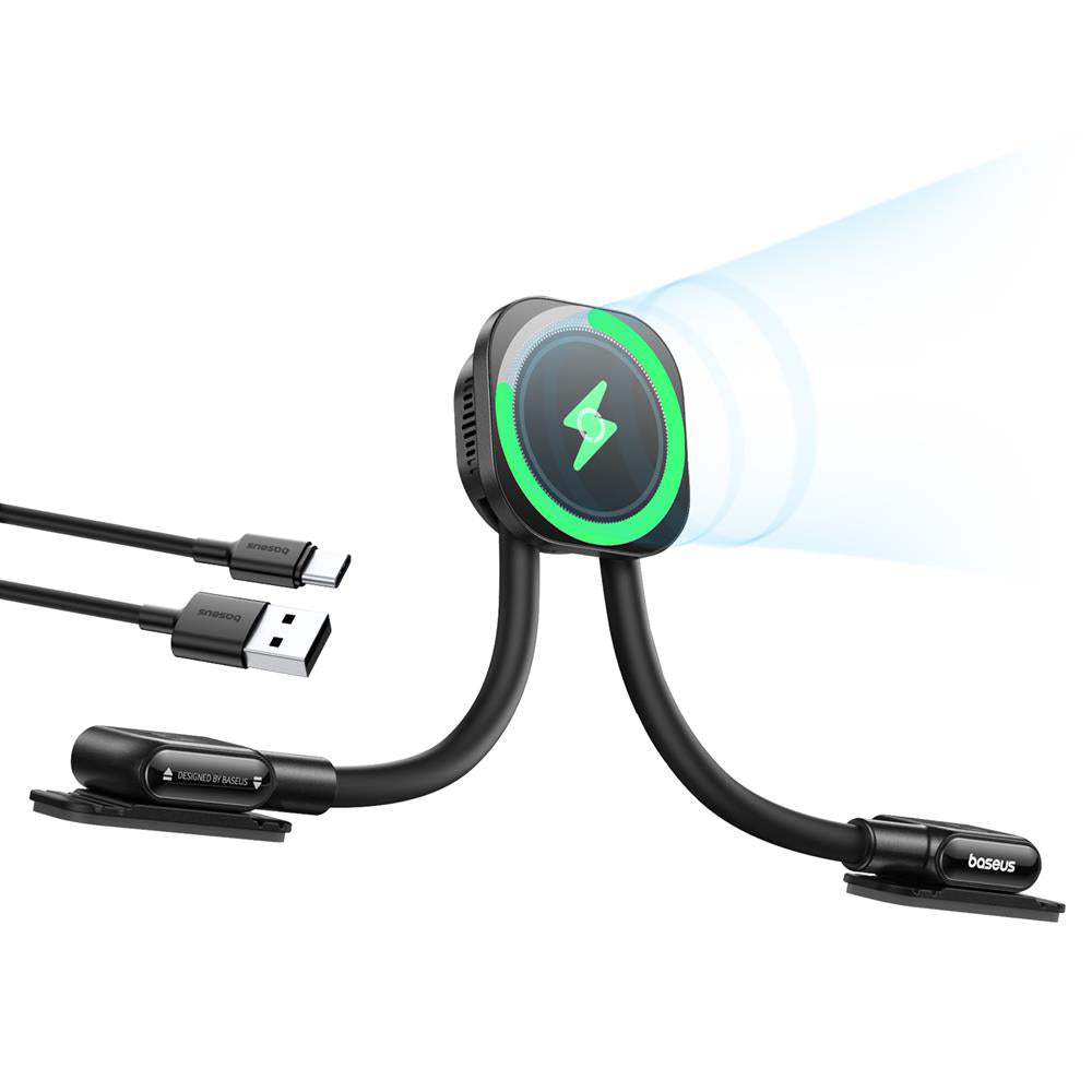 Incarcator Auto Wireless Baseus PrimeTrip C03s Pro, 15W, 1.67A, Negru C0013803